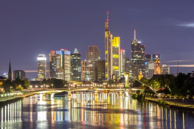 Frankfurt am Main manzarası 