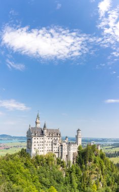 Almanya 'daki Neuschwanstein kalesi
