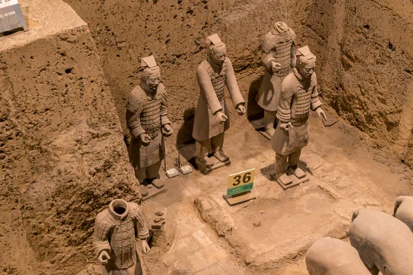 Xian Китай Terra Cotta воїнів — стокове фото