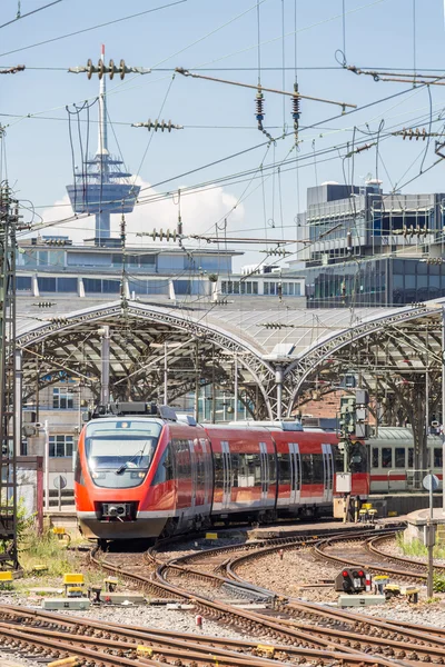 Tren de cercanías en Alemania — Foto de Stock