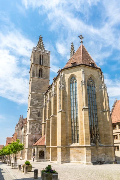 Chiesa di Rothenburg ob der Tauber — Foto Stock