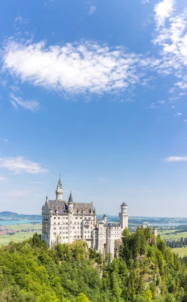 Kasteel Neuschwanstein in Duitsland — Stockfoto