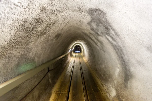 Corredor de mina de sal — Fotografia de Stock