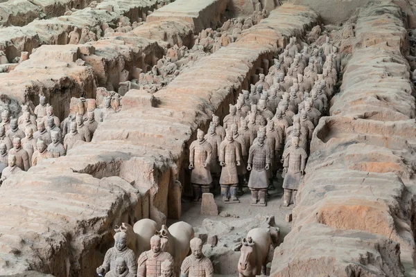 Xian China Terra Cotta Warriors Stock Picture