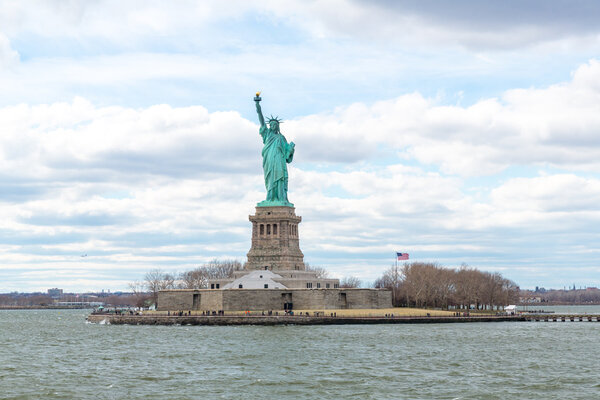 The Statue of Liberty in New York City