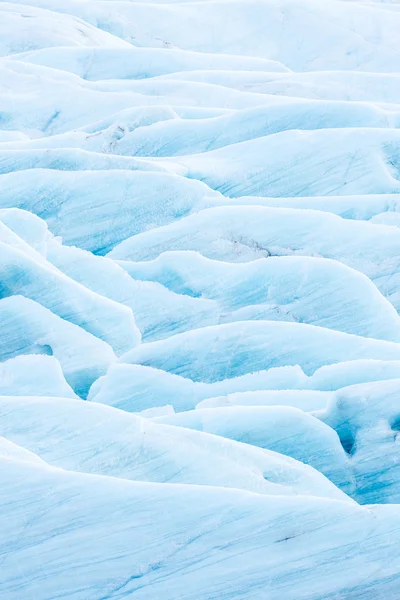 Islândia Glaciar Svinafell parque nacional — Fotografia de Stock