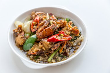 Yumuşak Yengeç biber sosu