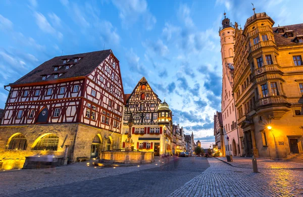 Ratusz miejski w Rothenburg — Zdjęcie stockowe