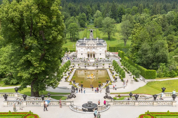 Schloss linderhof in deutschland — Stockfoto