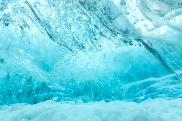 氷の壁のテクスチャ — ストック写真