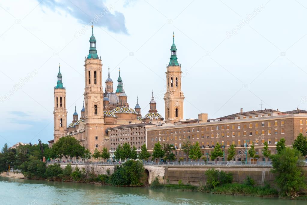 Zaragoza Basilica in Spain