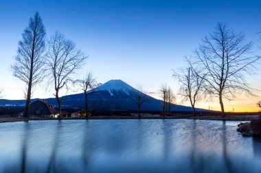 Fuji Dağı'nın Fujisan Sunrise
