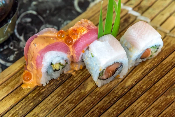 Sushi Salmon set — Stock Photo, Image