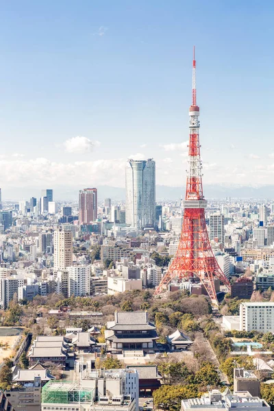 Πύργος tokyo στην Ιαπωνία — Φωτογραφία Αρχείου