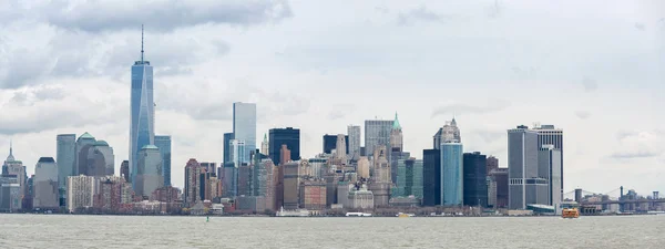 Untere Manhattan nyc panorama — Stockfoto