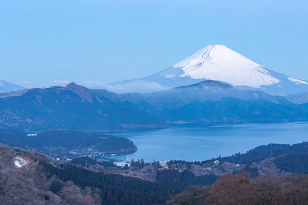 湖と山の富士 — ストック写真