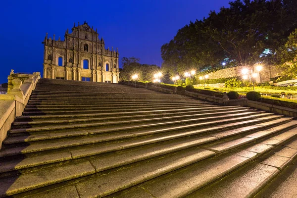 Macau kalıntıları St. Pauls — Stok fotoğraf