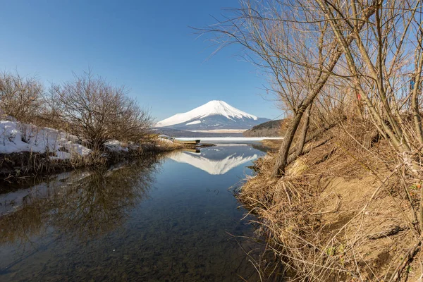 Lago di Hakone e montagna Fuji — Foto Stock
