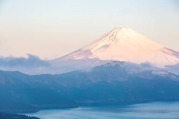 Η λίμνη και το βουνό Fuji — Φωτογραφία Αρχείου