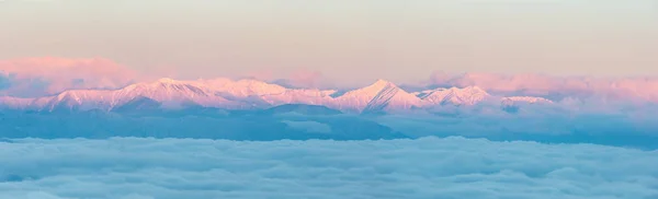 Sunrise Alpy Japonii — Zdjęcie stockowe