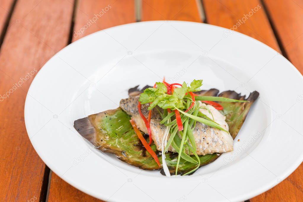 grilled Sea Bass