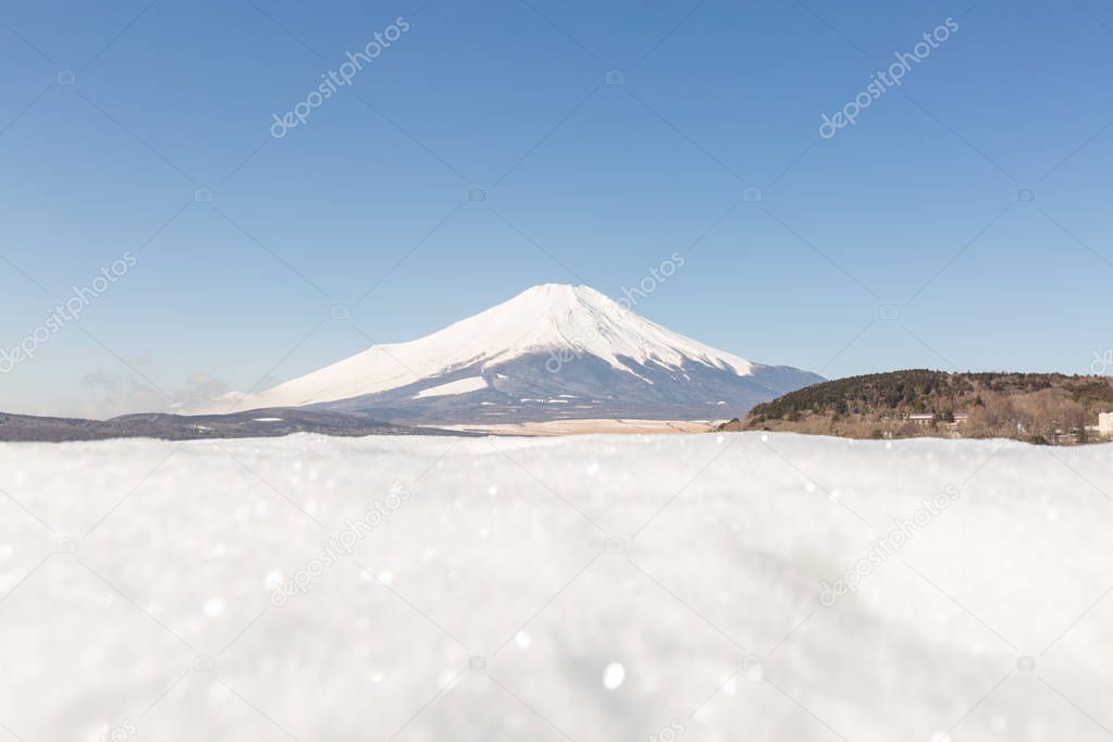 Winter Mount Fuji