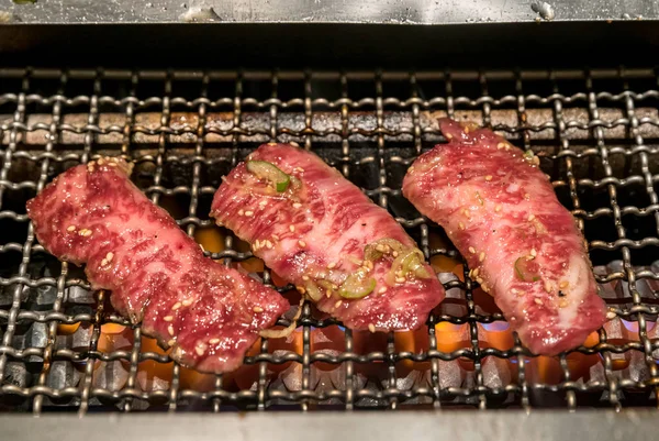 Carne di wagyu alla griglia — Foto Stock