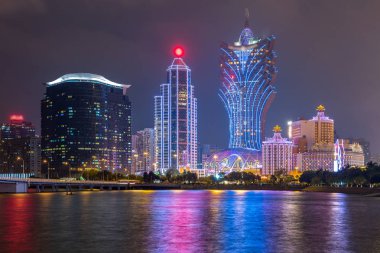 Macau cityscape manzarası