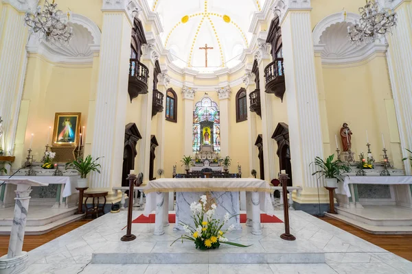 Церковь Святого Лаврентия в Макао — стоковое фото
