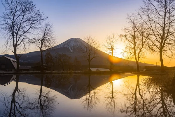 Όρος Φούτζι στην Ανατολή του ηλίου — Φωτογραφία Αρχείου