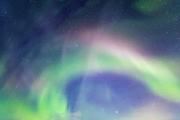 Light Aurora borealis — Stock Photo, Image