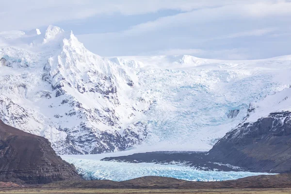 Skaftafell gletsjer in het nationaal park — Stockfoto