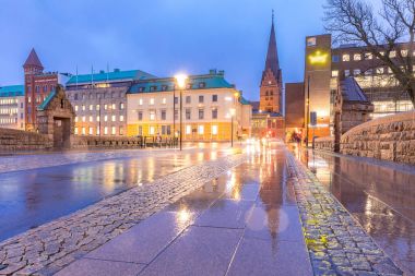 Malmo Cityscape İsveç
