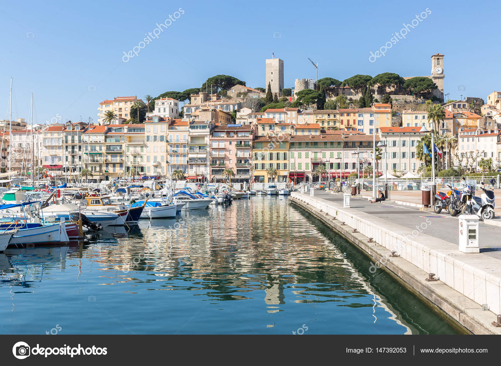 Cannes le Suquet old quarter Stock Editorial Photo © vichie81 147392053