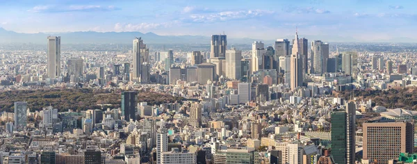 Сіті горизонт Токіо — стокове фото