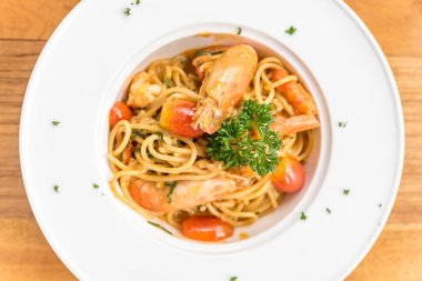 Karides Pasta ıstakoz ile