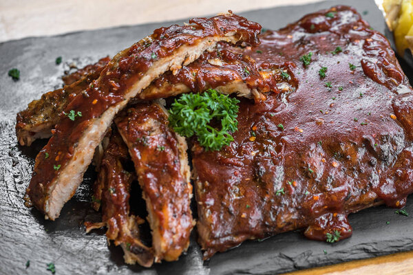 Grilled Pork Ribs