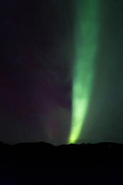 Aurora boreal de luz septentrional — Foto de Stock