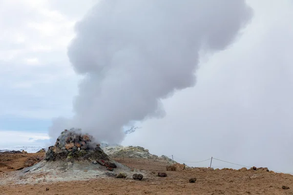 Krafla región noreste de Islandia — Foto de Stock