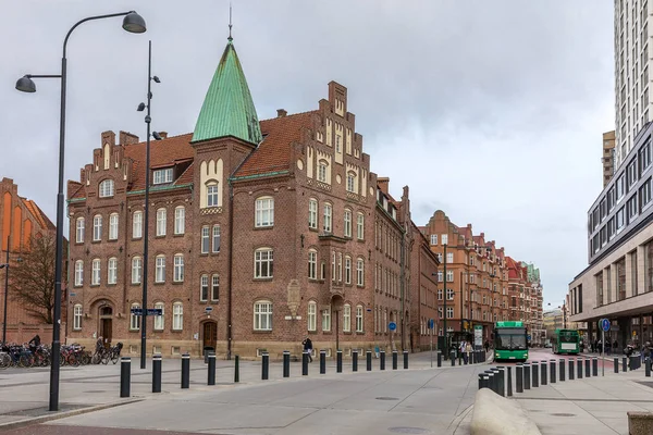 Malmo Cityscape at Triangeln Station — Stock Photo, Image