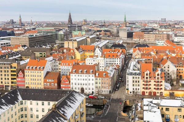 Копенгагені під хмарного неба — стокове фото