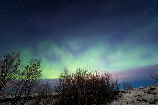 Aurora Luce del Nord — Foto Stock