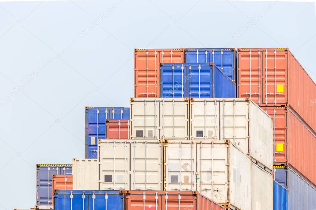 Cargo Containers Stack