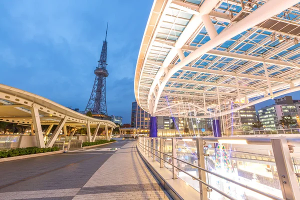 City skyline with Nagoya Tower — Stock Photo, Image