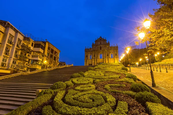 Macau ruïnes van Saint Paul — Stockfoto