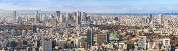 Panorama města tokyo — Stock fotografie