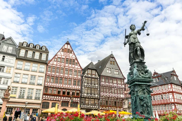 Frankfurt eski şehir — Stok fotoğraf
