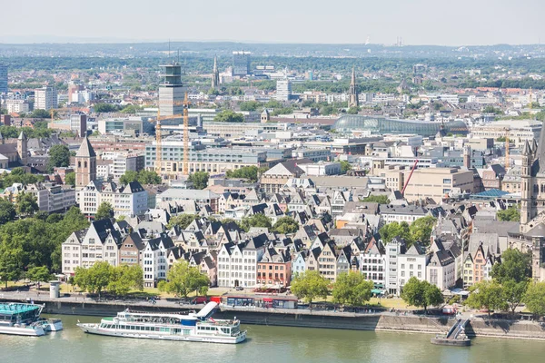 Cologne aerial view — Stock Photo, Image