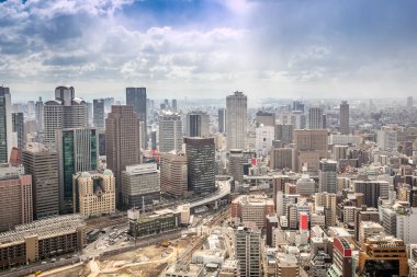 Osaka skyline bina