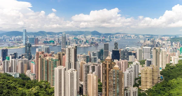 Hongkong Skyline — Stock Fotó